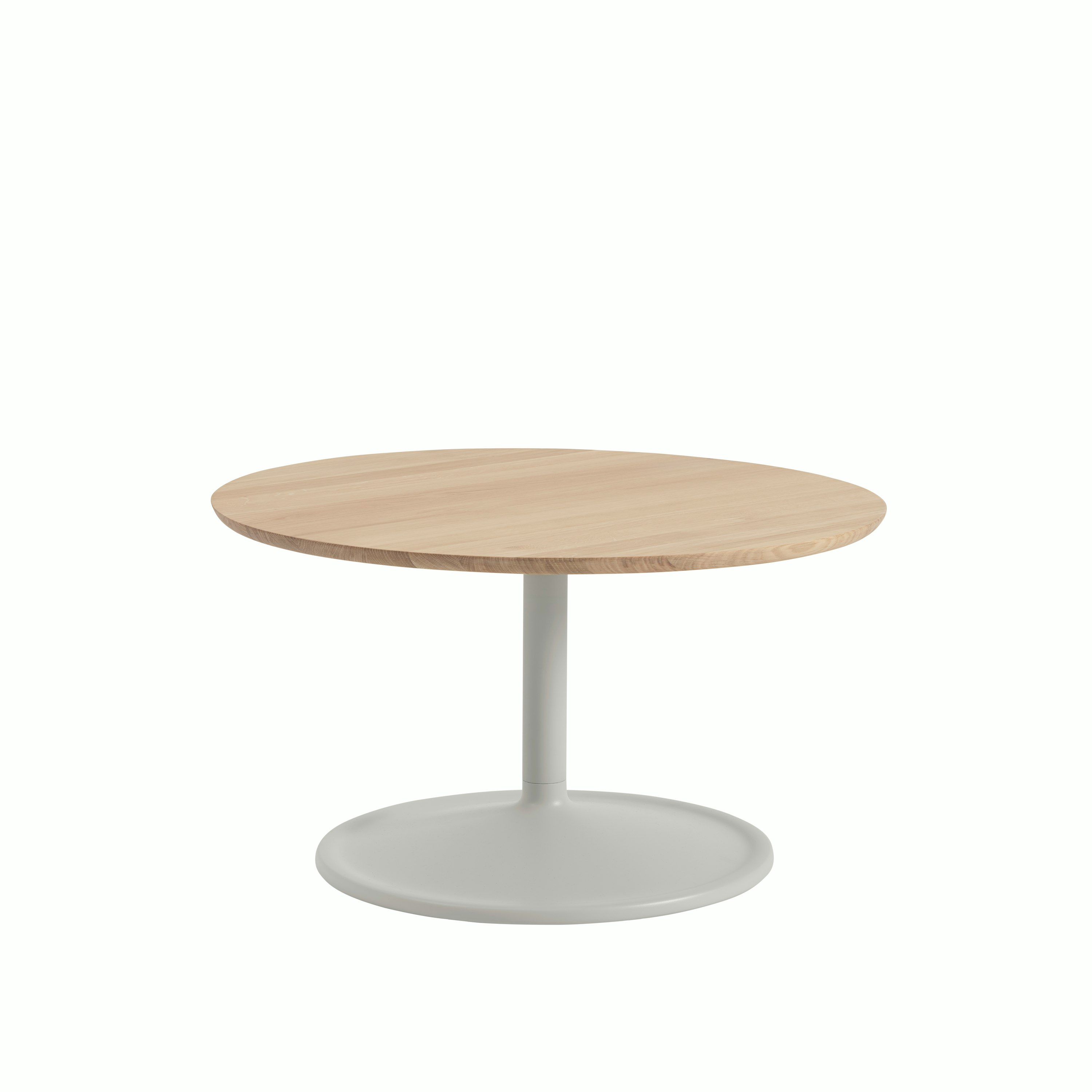 Soft coffee table 75 h42 solid oak grey muuto 5000x5000 hi res