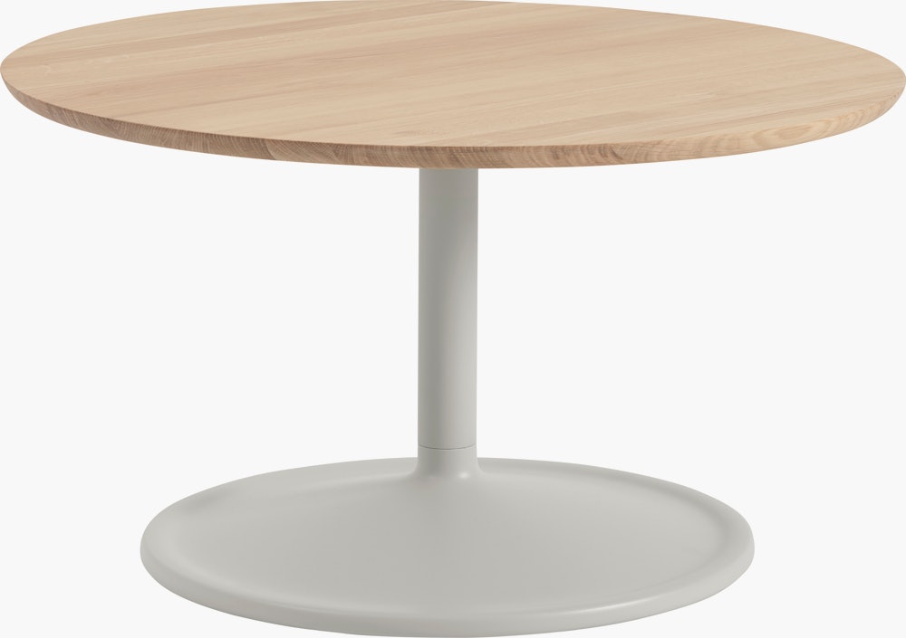 Soft coffee table 75 h42 solid oak grey muuto 5000x5000 hi res