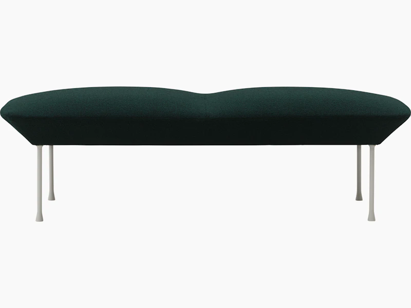 Oslo bench hearth 010 grey