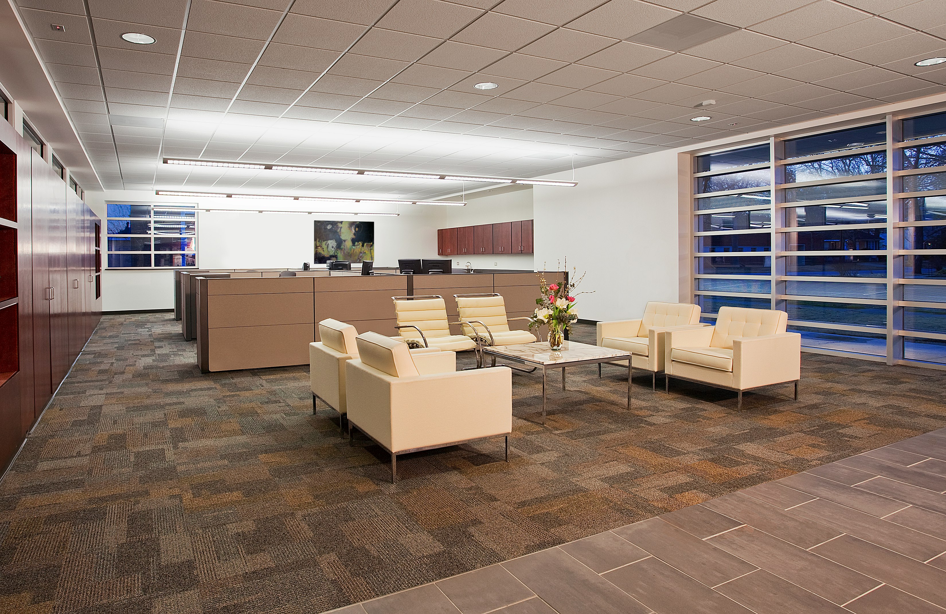 Florence Knoll Lounge chairs and MR Lounge Chairs