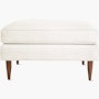 Bantam Cocktail Ottoman Bantam Cocktail Ottoman, Fabric