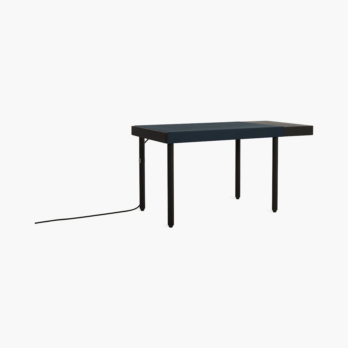 New Canaan Leatherwrap Sit-to-Stand Desk New Canaan Leatherwrap Sit-to-Stand Desk, Right Drawer