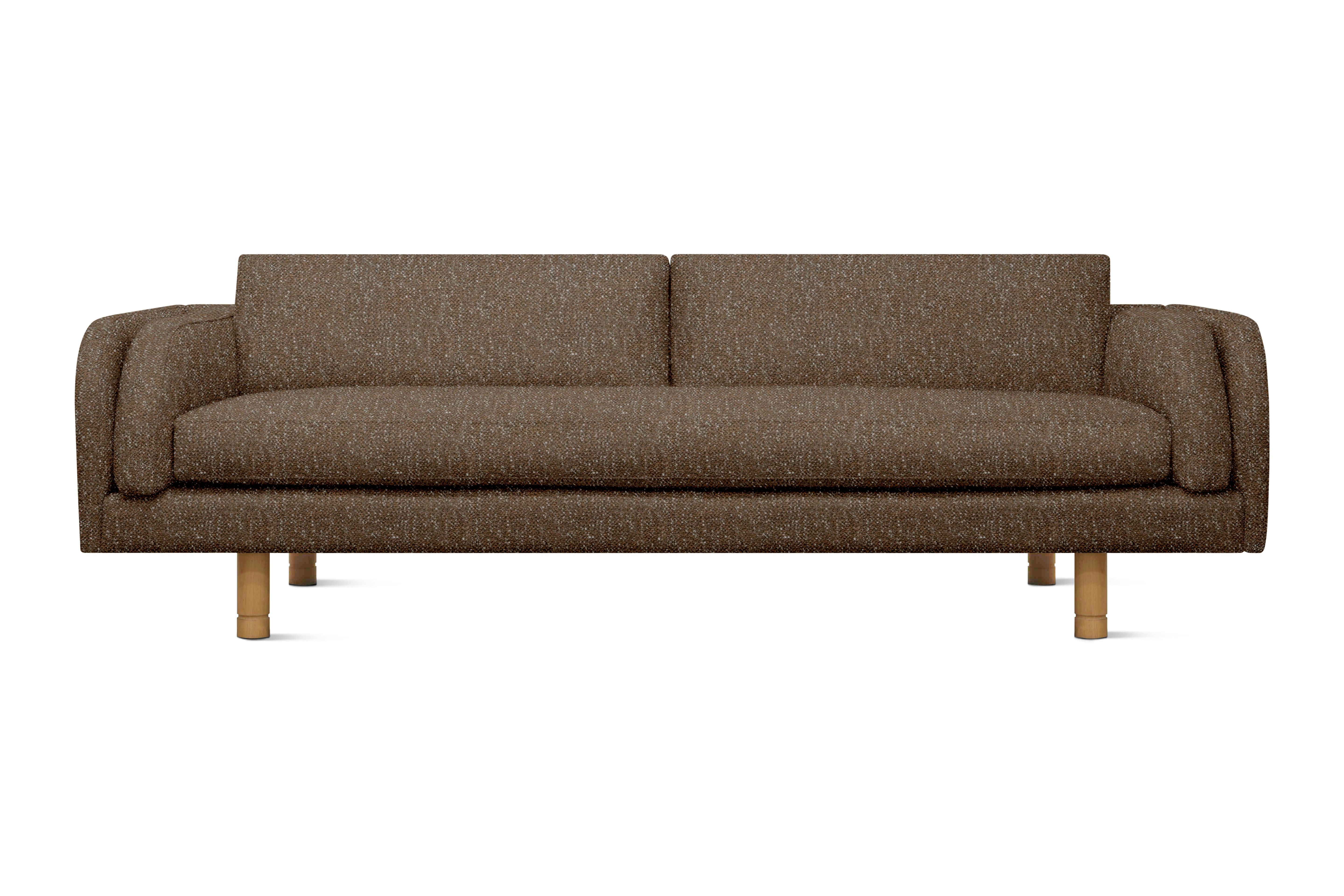 Moreno Sofa - Novato,  Chocolate,  Oak