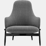 ReFrame Lounge Chair - High Back,  Capri,  Anthracite,  Ebony Ash