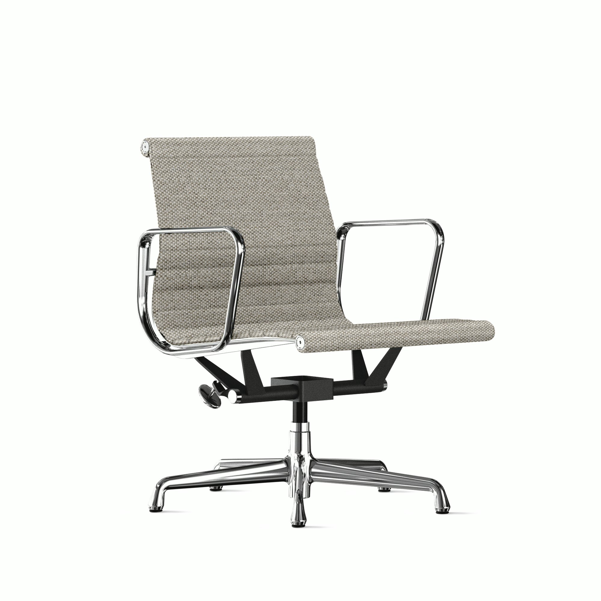 Eames Aluminum Group Chair - Management Height,  Manual Lift