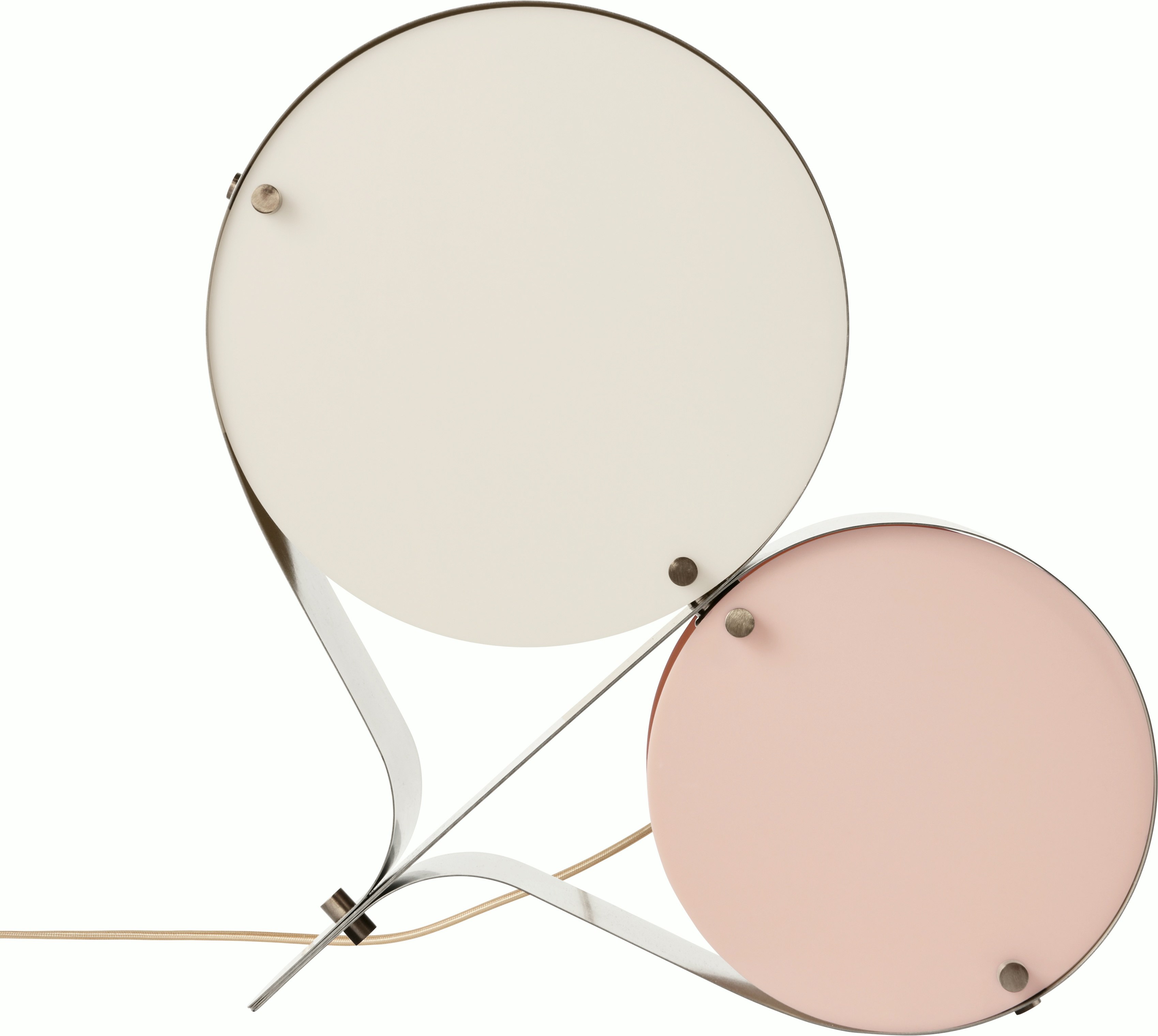 Coppia Table Lamp - Ivory / Blush