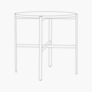 Sylvain Outline Side Table