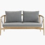Crosshatch Settee Crosshatch Settee