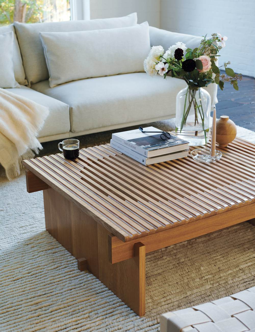 Kam Coffee Table in a living room setting