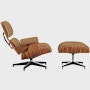 Eames Lounge and Ottoman in Prone and Stow leathers