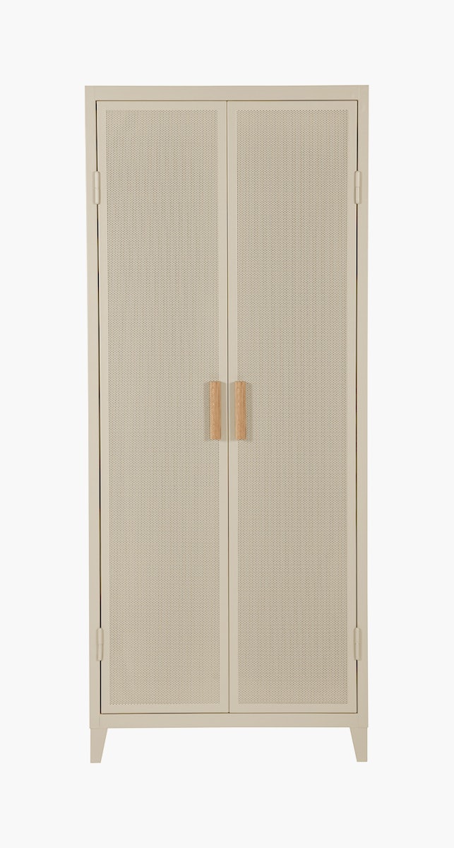 Perforated Wardrobe Locker, 75.8"