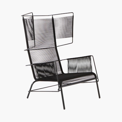 Fifty Lounge Chair,  black Fifty Lounge Chair,  black