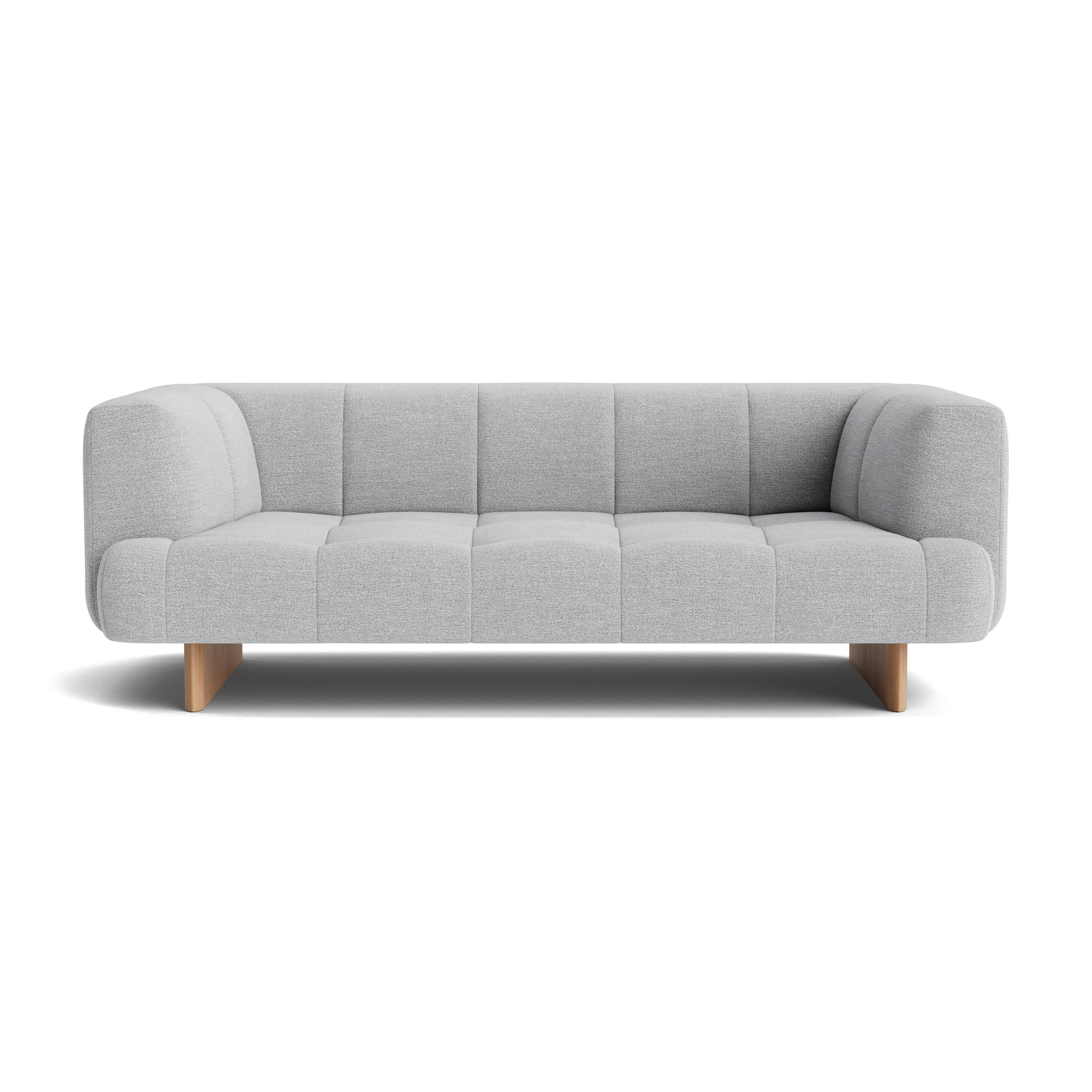 Quilton Lift Sofa - 2-Seat Sofa, Mode, Intaglio, Lacquered Oak