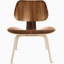 Eames Molded Plywood Lounge Chair Wood Base (LCW) Eames Molded Plywood Lounge Chair Wood Base (LCW), Non Upholstered