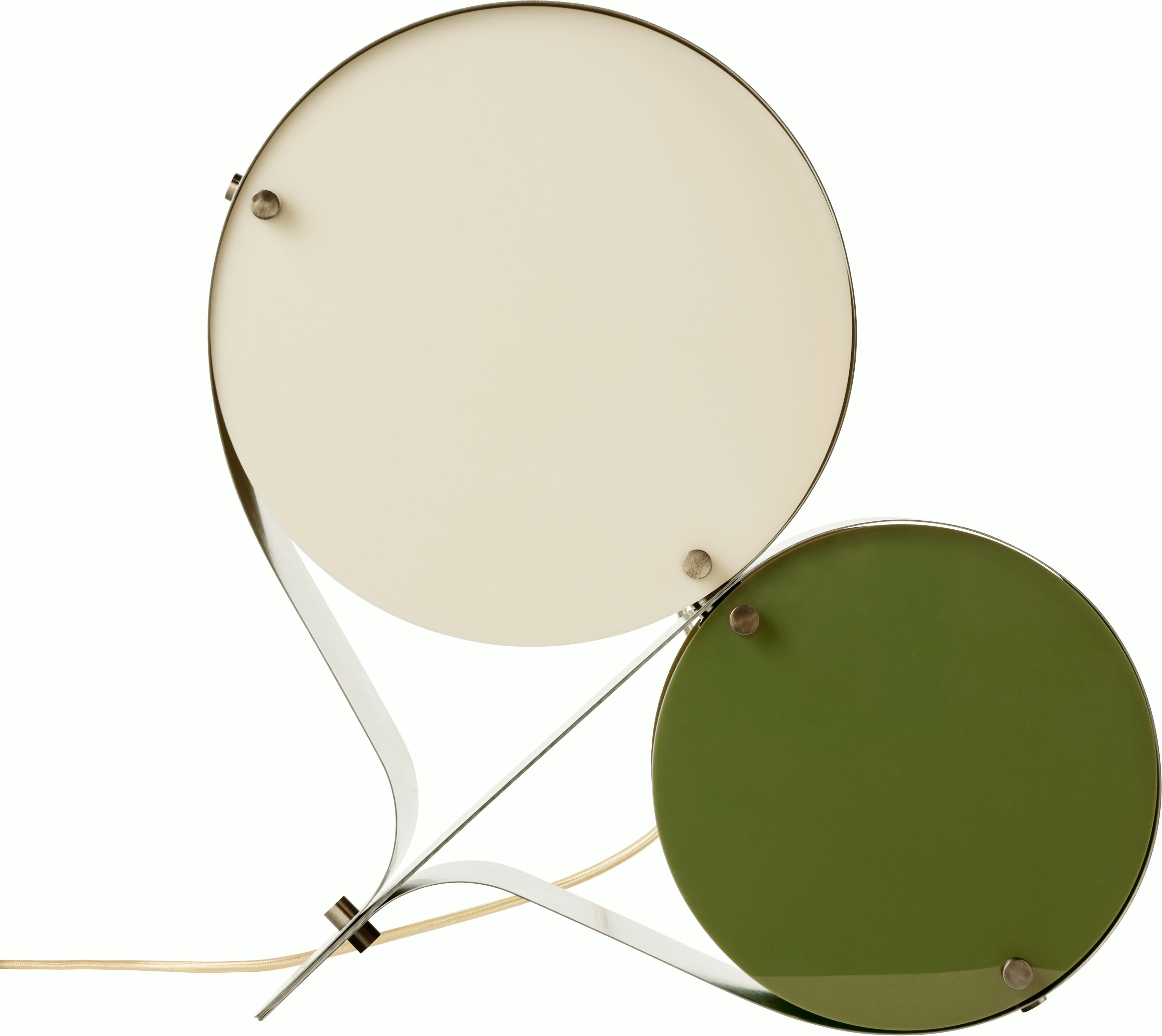 Coppia Table Lamp - Ivory / Olive