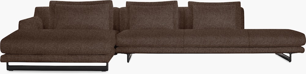 Lecco Open Sectional with Chaise