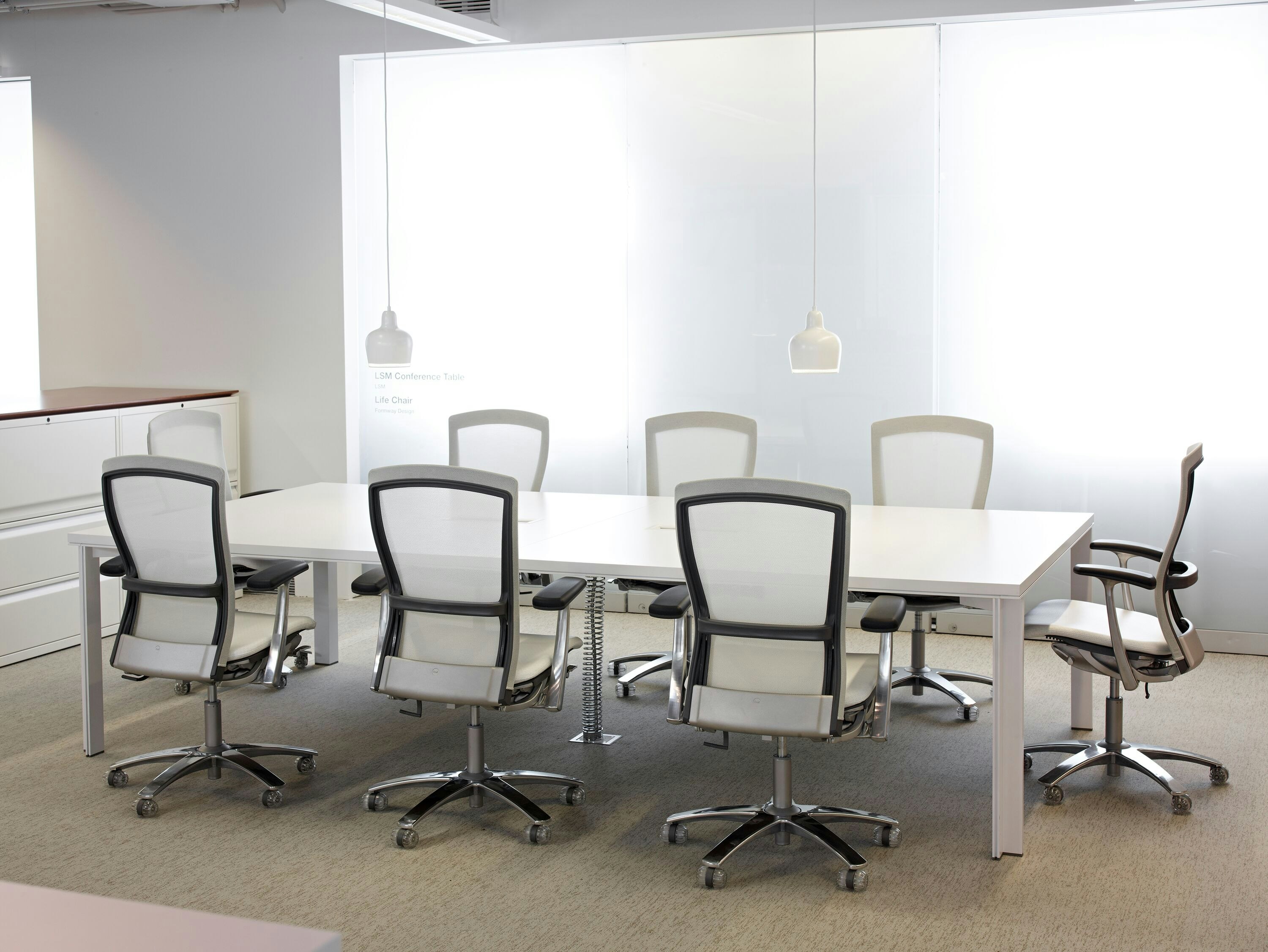 LSM Conference Table Series with LLeg Knoll