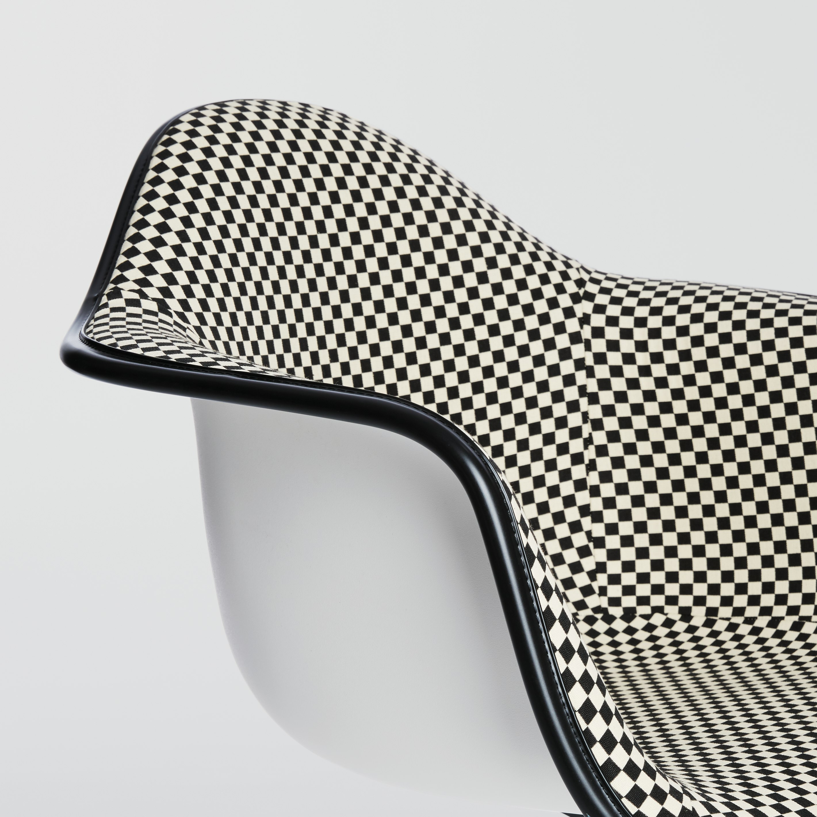 Eames Upholstered Molded Plastic Task Armchair