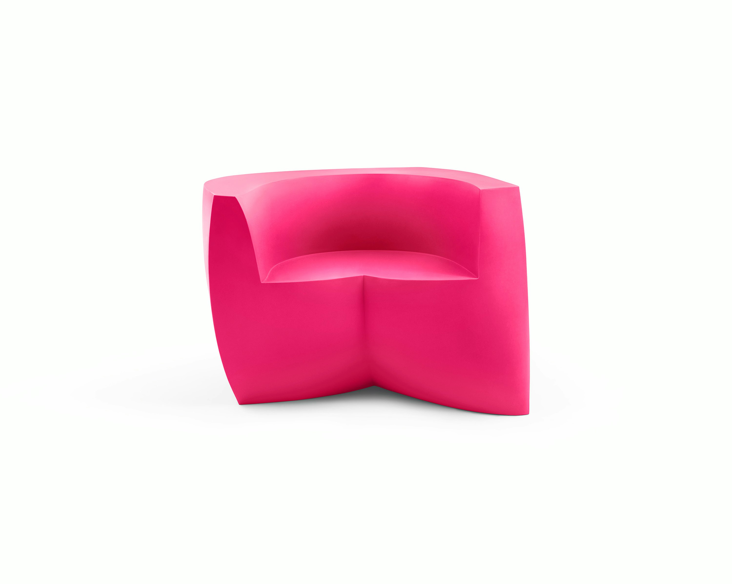 Frank Gehry Easy Chair - Magenta