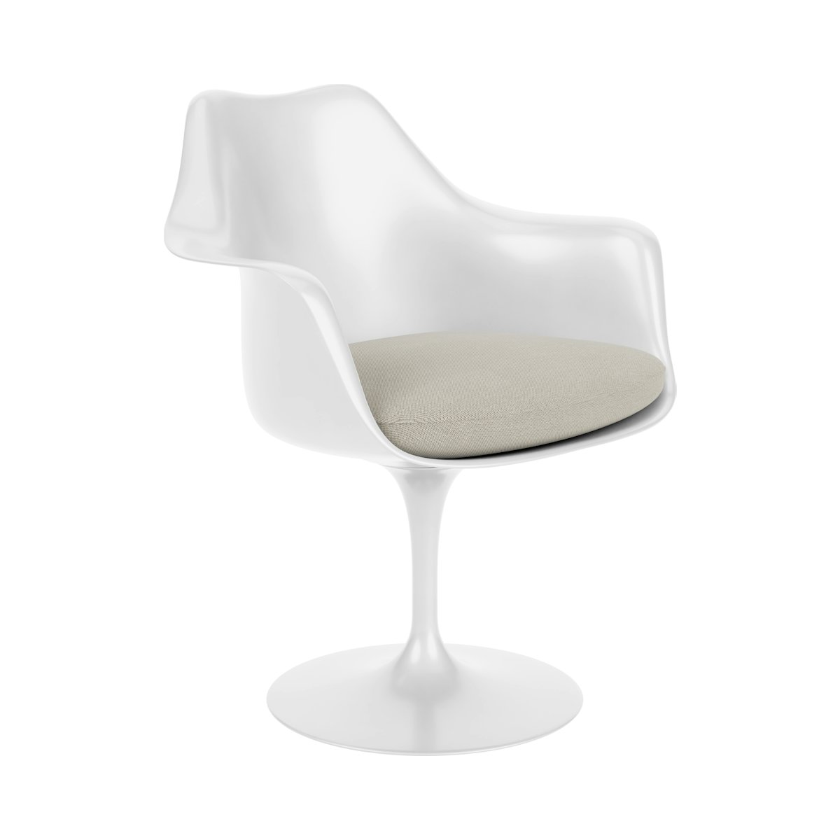 Saarinen Tulip Armchair Saarinen Tulip Armchair, Upholstered Seat