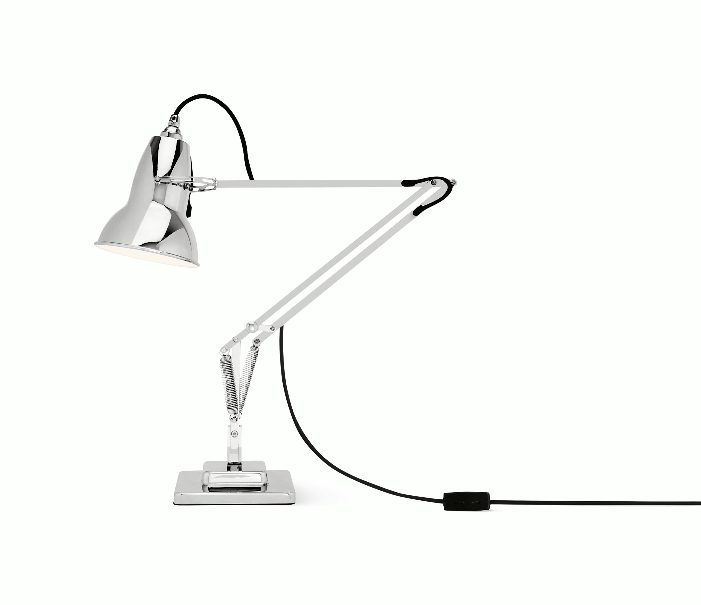 anglepoise lamp chrome