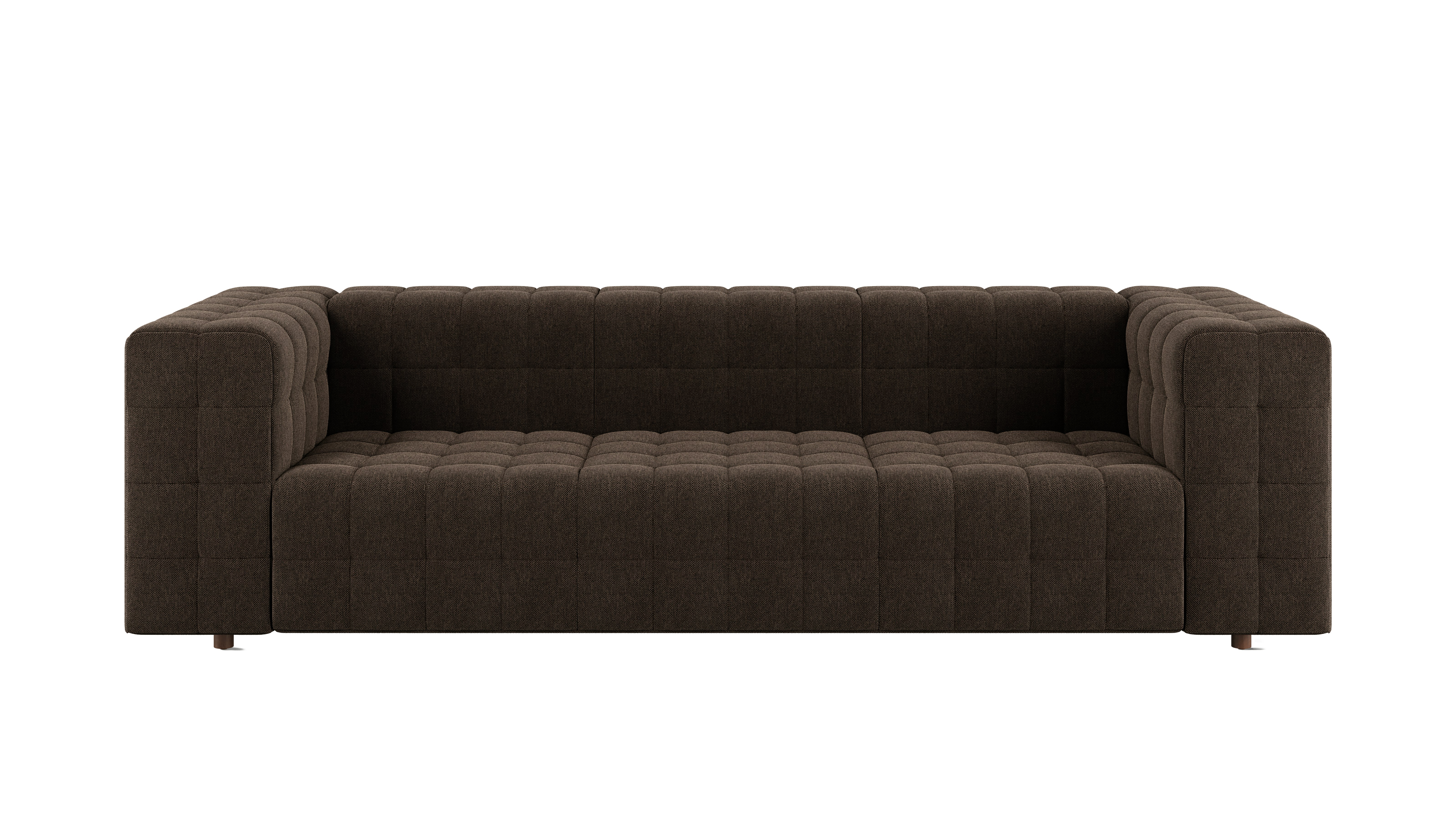 Rapport Sofa 3 Seater in Mode Hollow with Walnut Legs