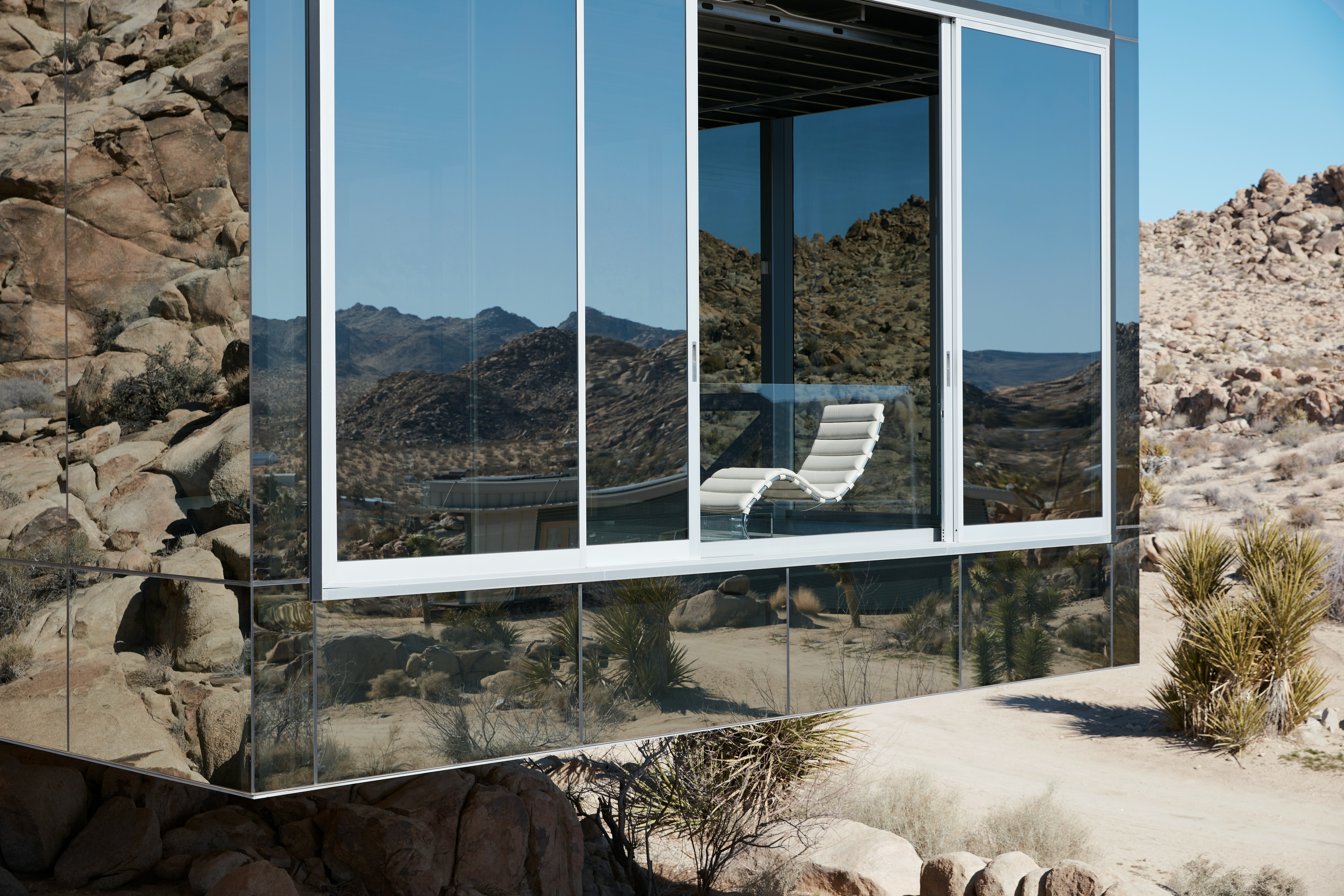 MR Chaise in Invisible House