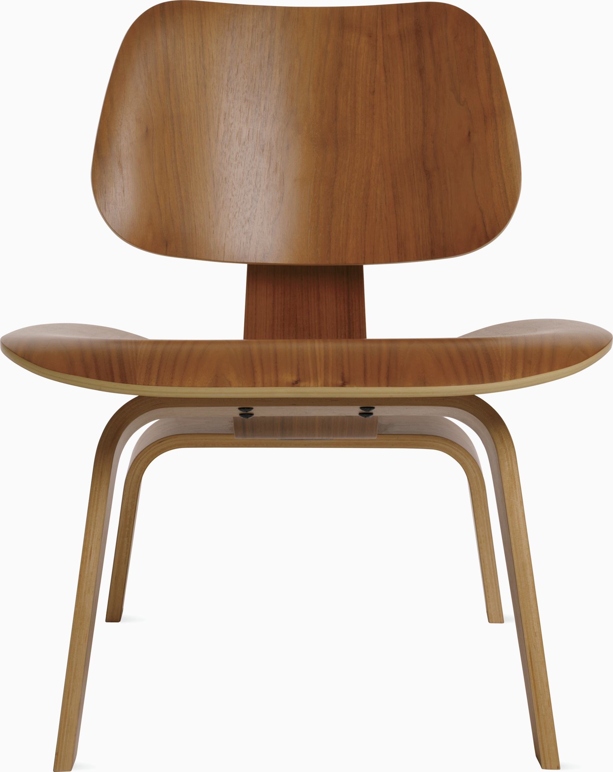 Eames Molded Plywood Lounge Chair Wood Base (LCW) – Herman Miller 