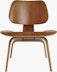 Eames Molded Plywood Lounge Chair Upholstered (LCW.U)