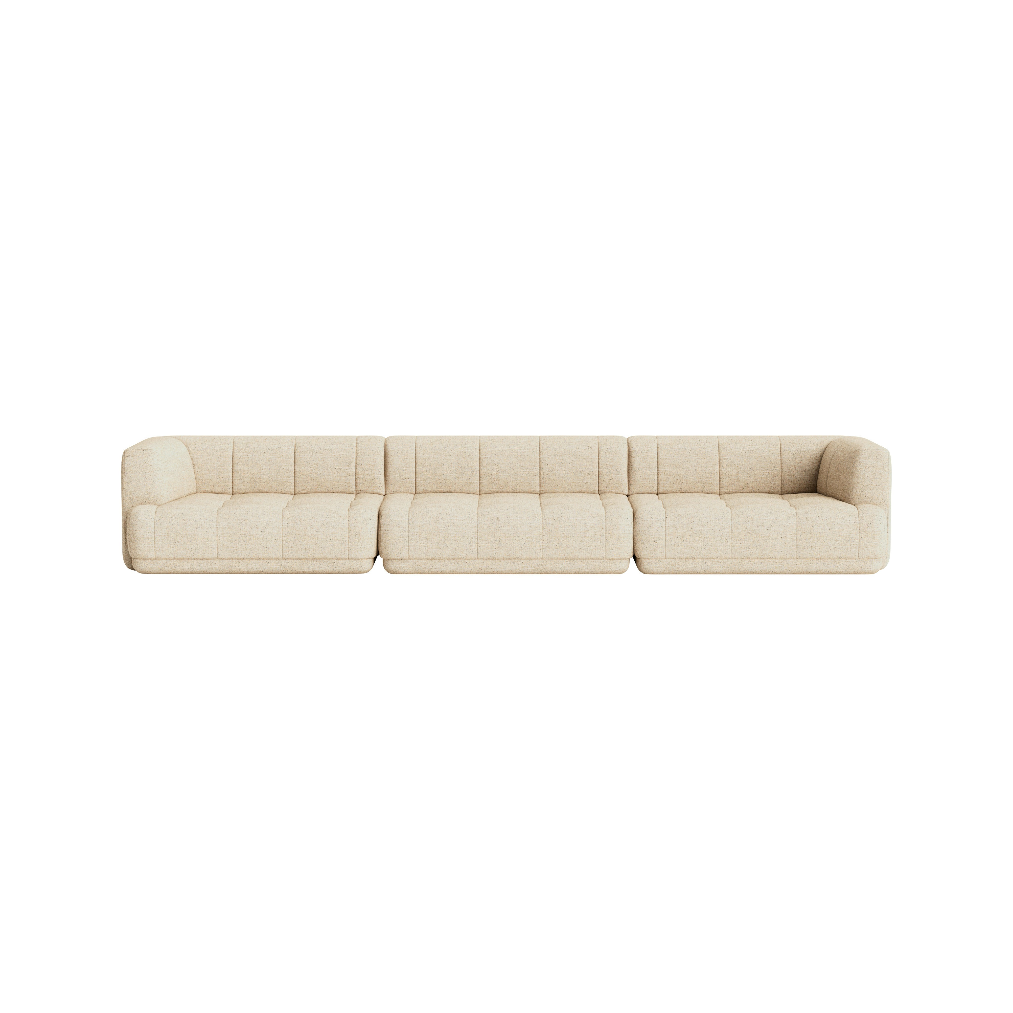 Quilton Modular Sofa - 167.75", Bolgheri, Natural"