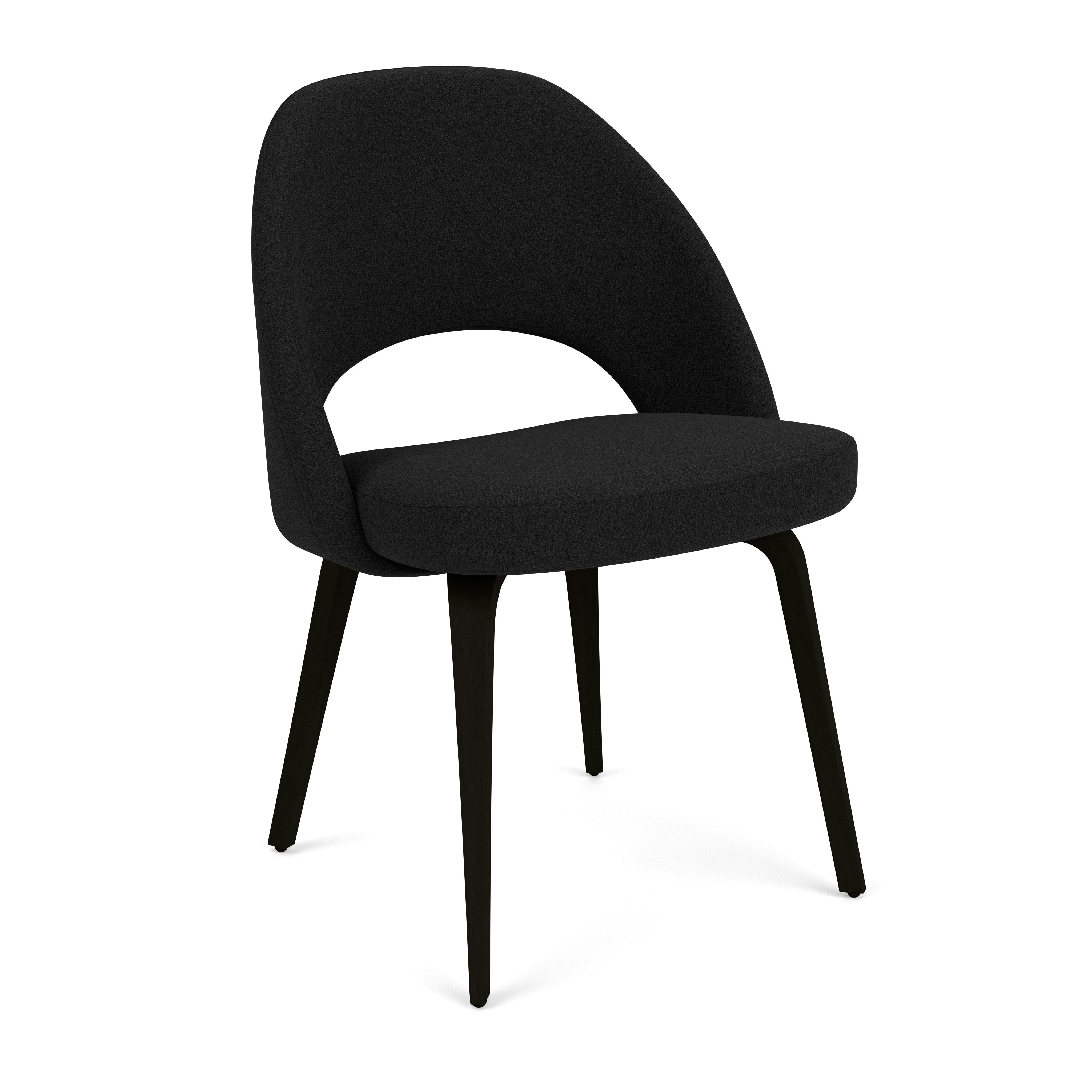 Saarinen Executive Side Chair with Wood Legs