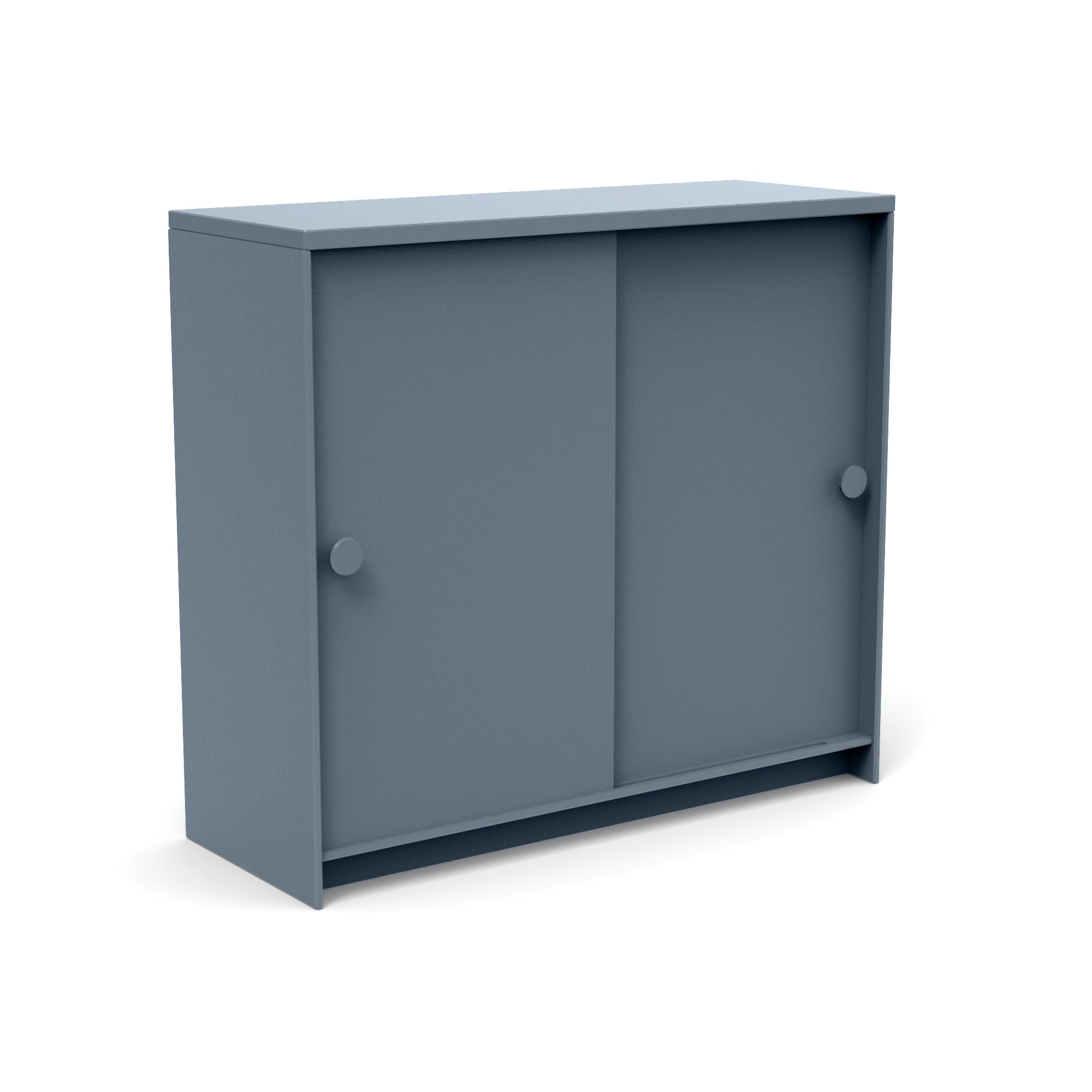 Slider Storage Cabinet - Ash Blue
