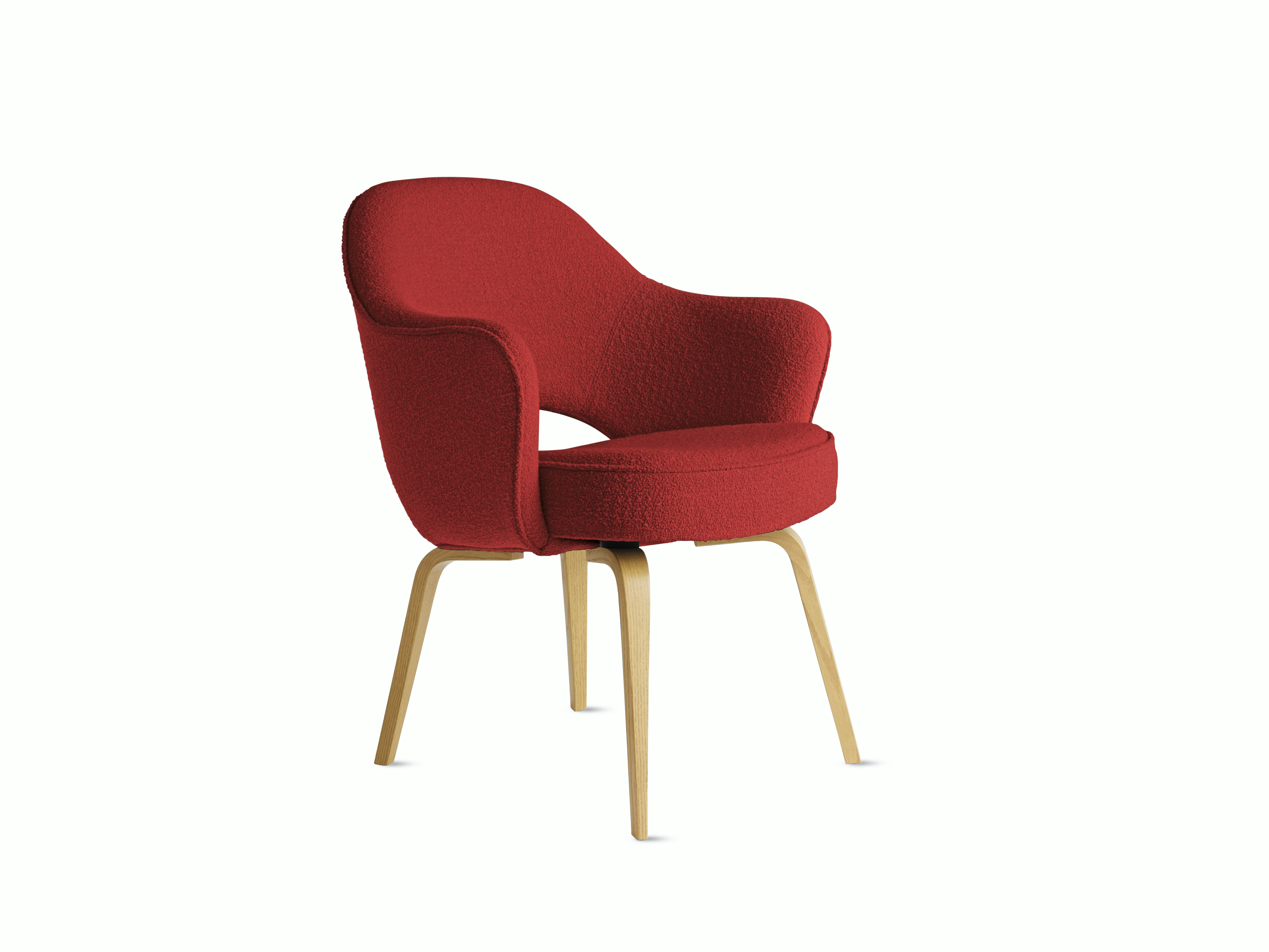 Saarinen Executive Armchair with Wood Legs