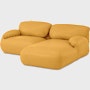 Luva Modular 2 Seat Sectional  - Right