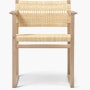 BM62 Dining Chair BM62 Dining Chair, Oak/Cane Wicker