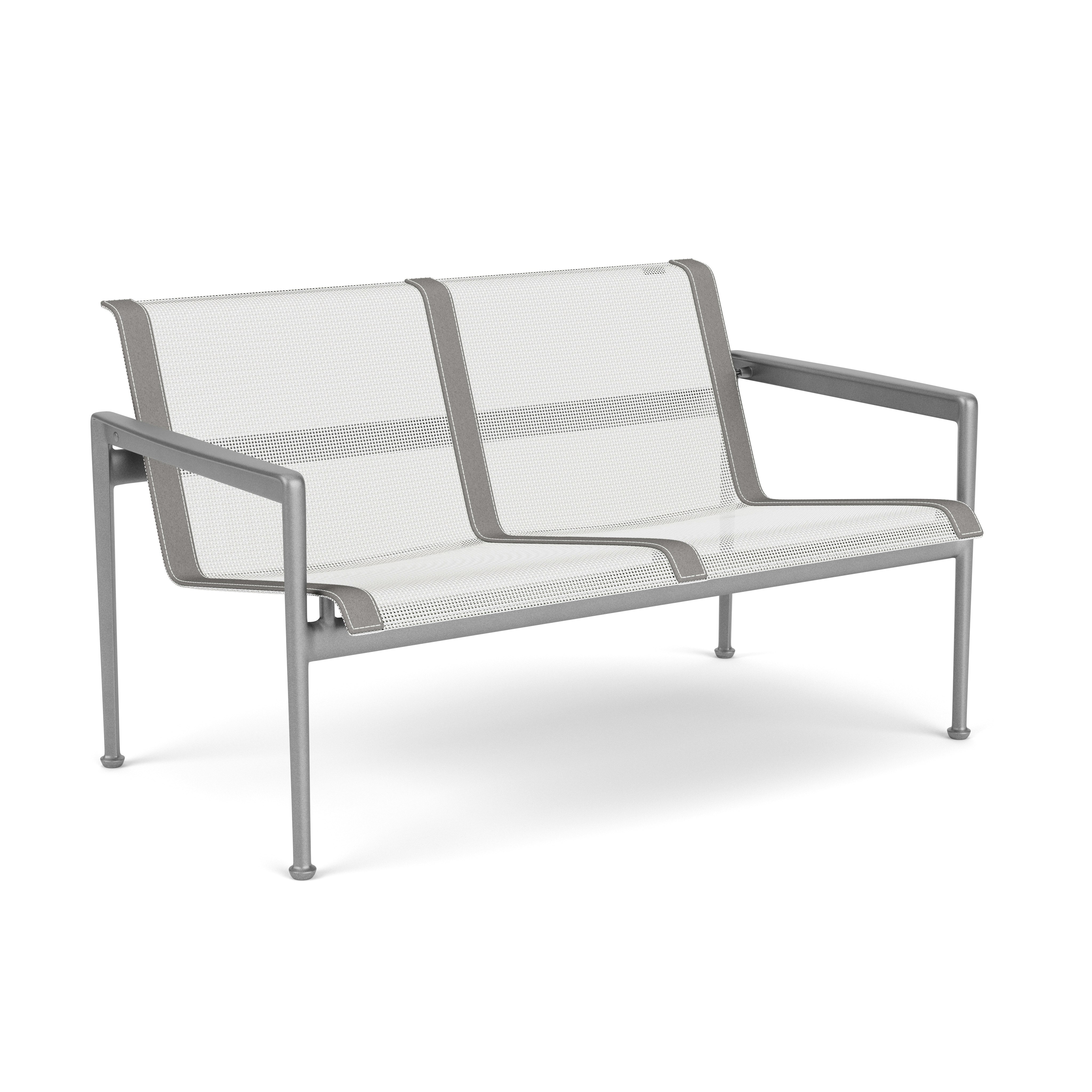 1966 Sofa - 2 Seater, Silver, Grey, White