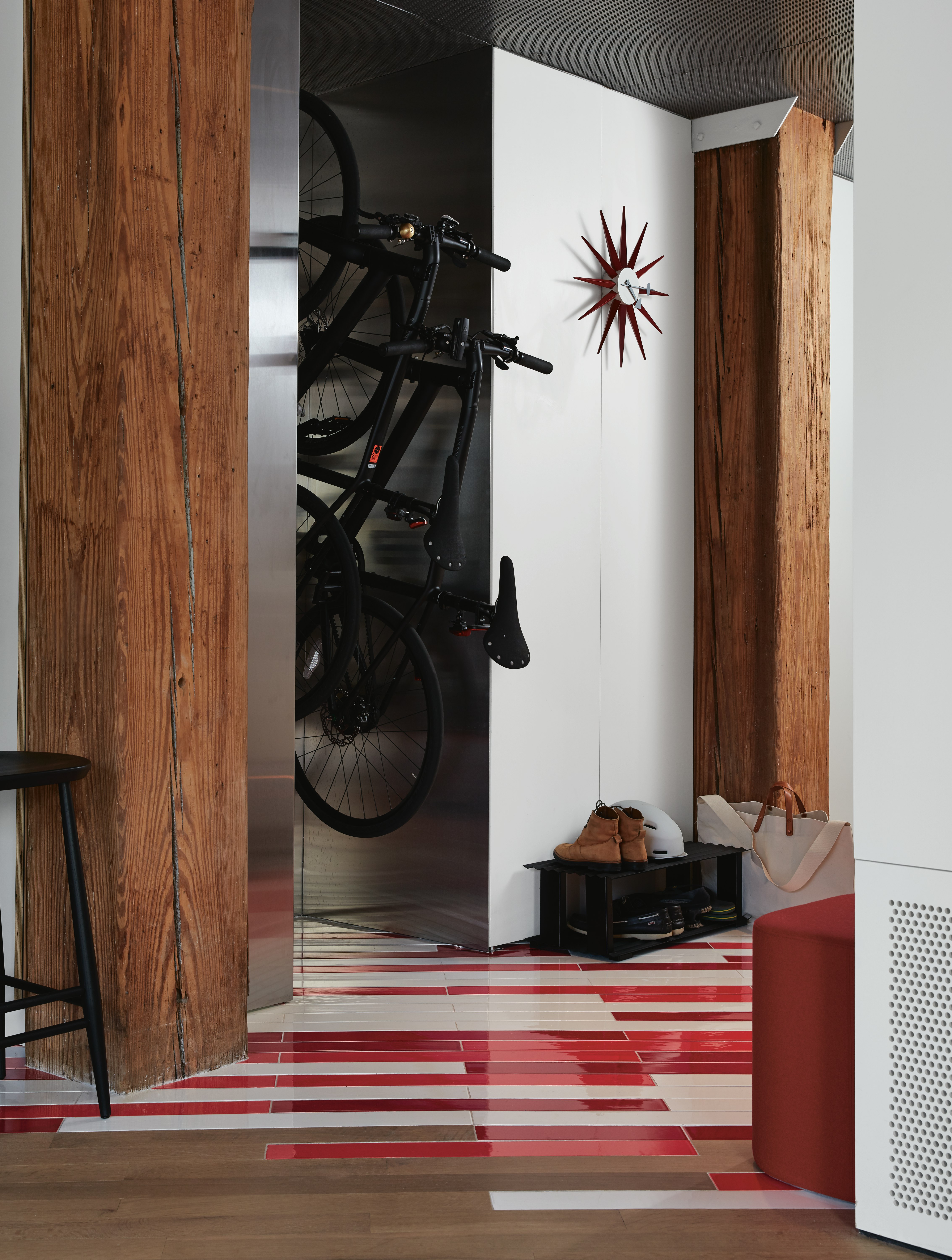 Nelson Sunburst Clock