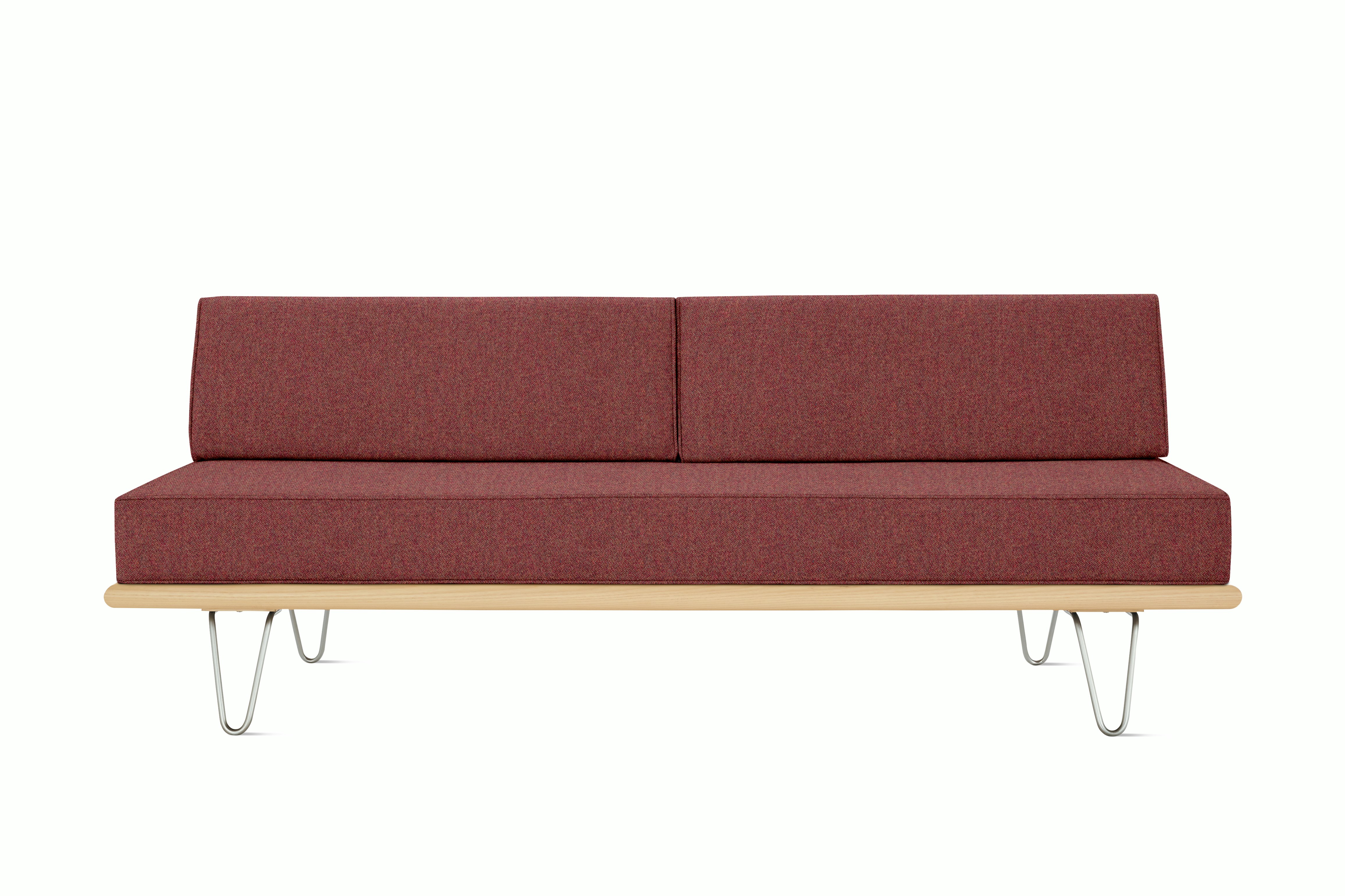 Nelson Daybed - Back Bolster,  Ash,  Luce,  Coulis,  Hairpin
