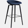 AAC 33 - Bar Height - Mode, 033 Denim - Black Stained Oak