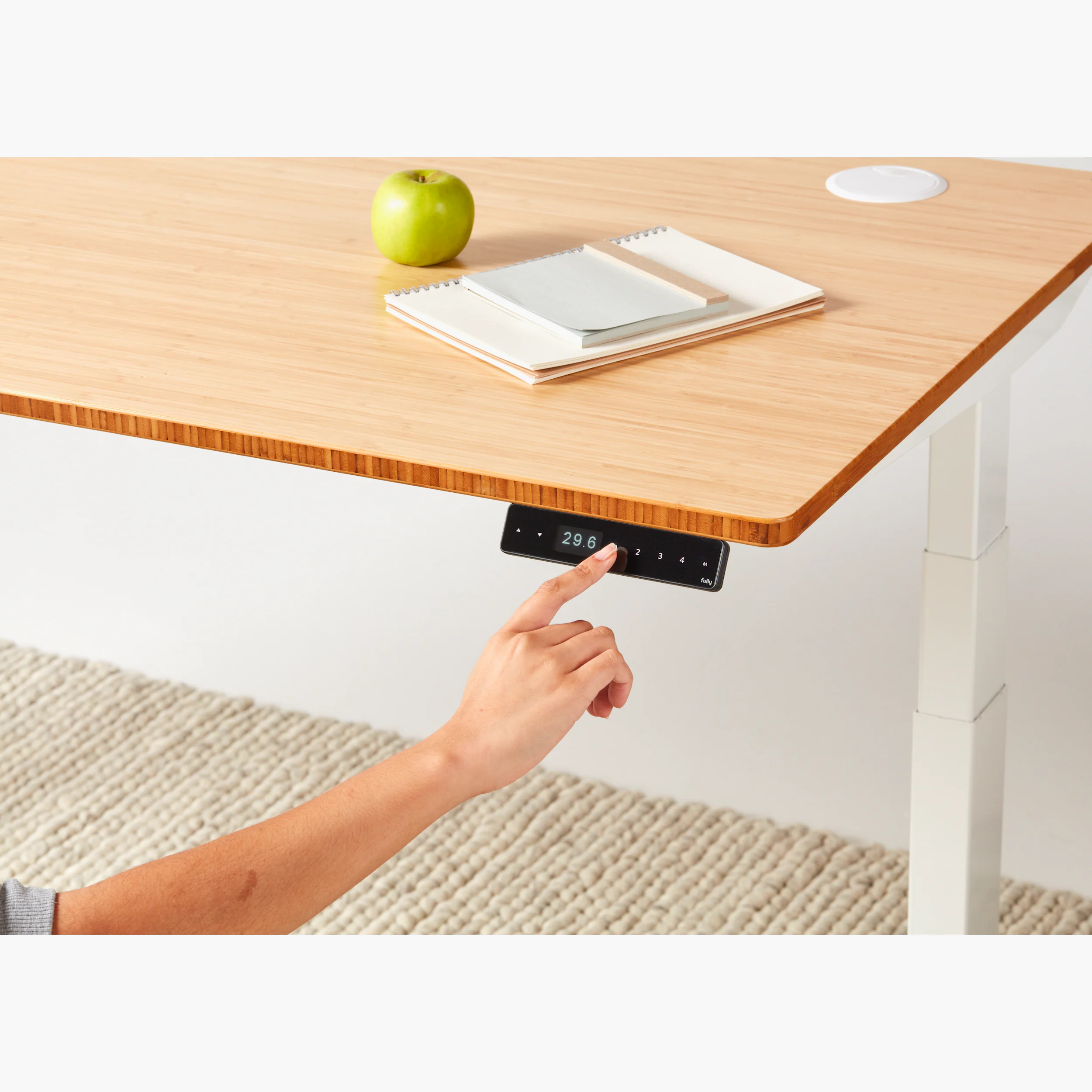 Jarvis Bamboo Standing Desk, Rectangle Jarvis Bamboo Standing Desk, Rectangle