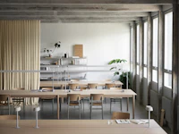 Linear system table config 2 oak loft chair dusty green linear mounted lamp grey compile config 8 grey muuto med res