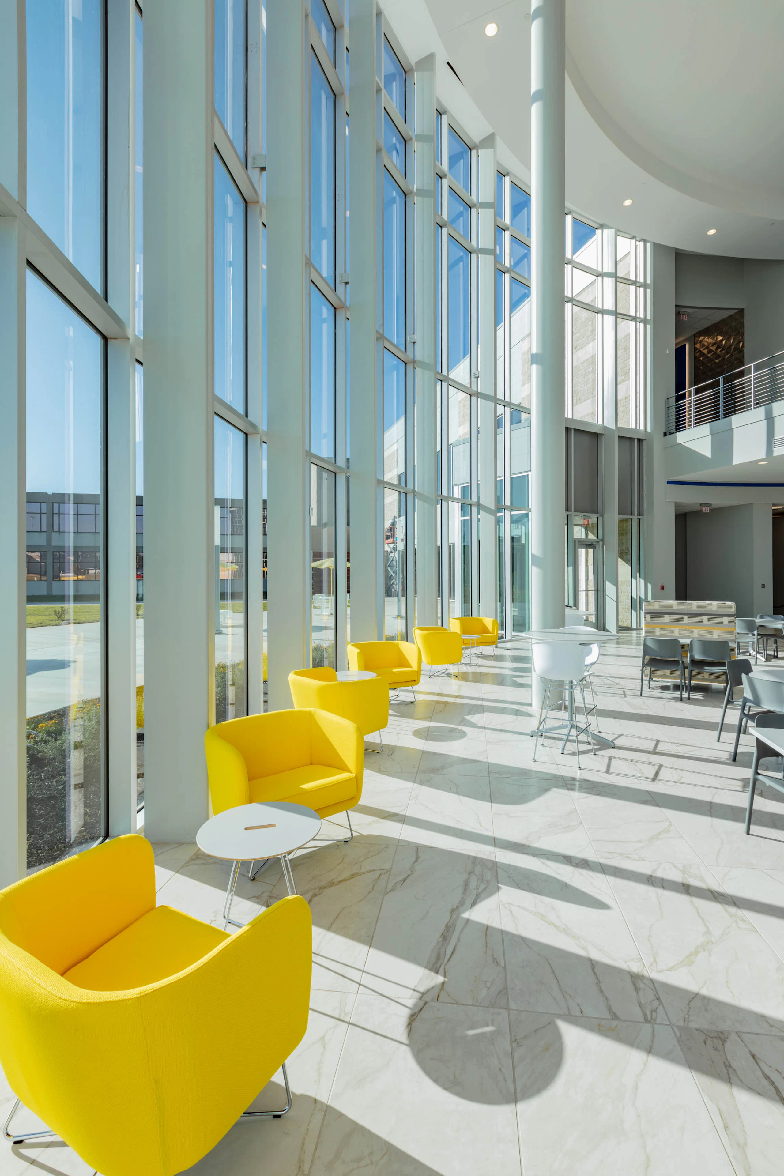 higher education rose state college student union rockwell unscripted club chair side table bertoia molded shell barstool spark series side chair pixel table