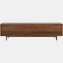 Raleigh Media Unit - 82",  Walnut"