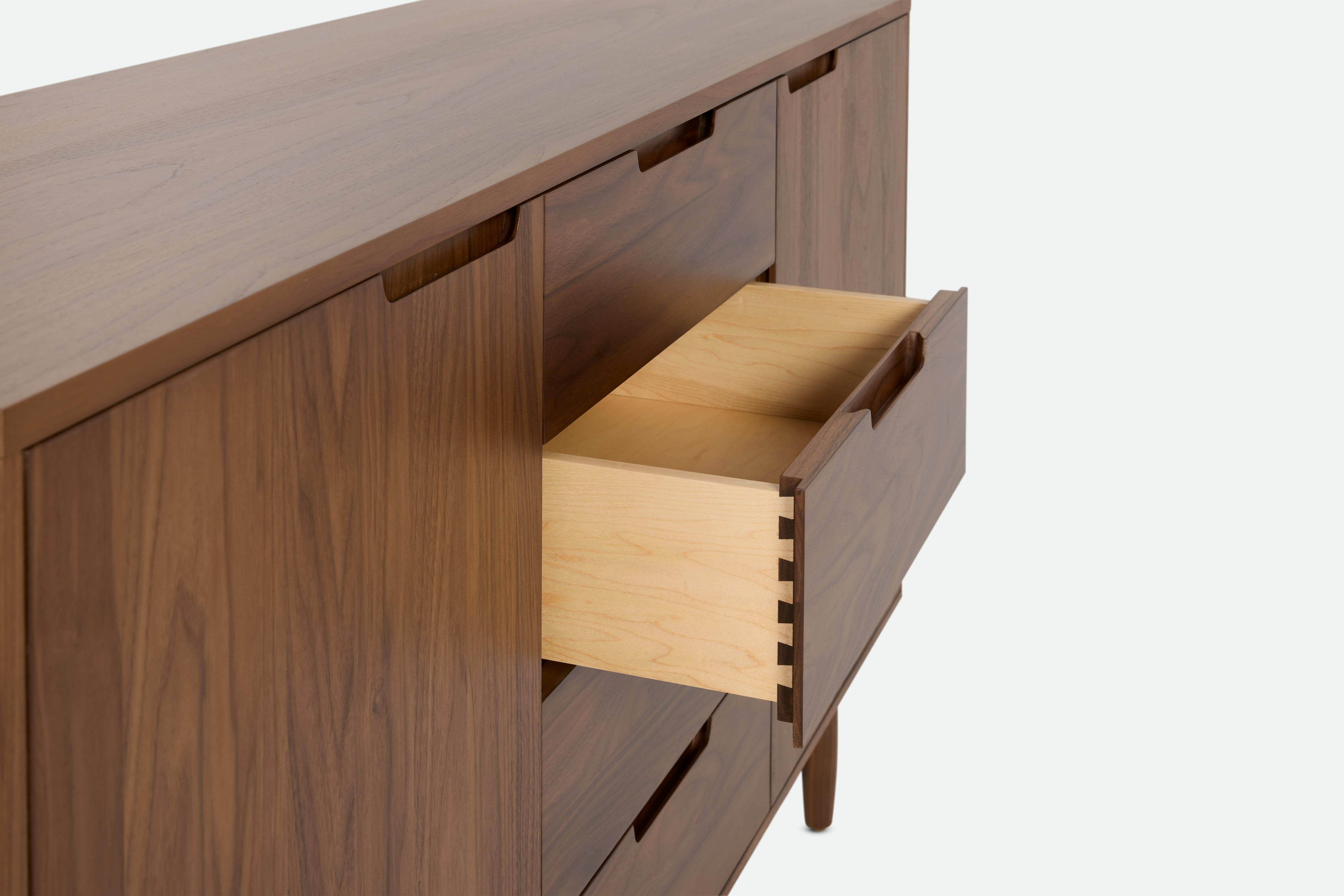 Raleigh Credenza - 58", Walnut