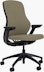 ReGeneration Fully Upholstered Task Chair, Height Adjustable, Desert, Plastic