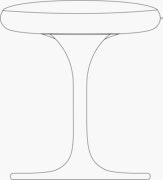 Saarinen Tulip Stool