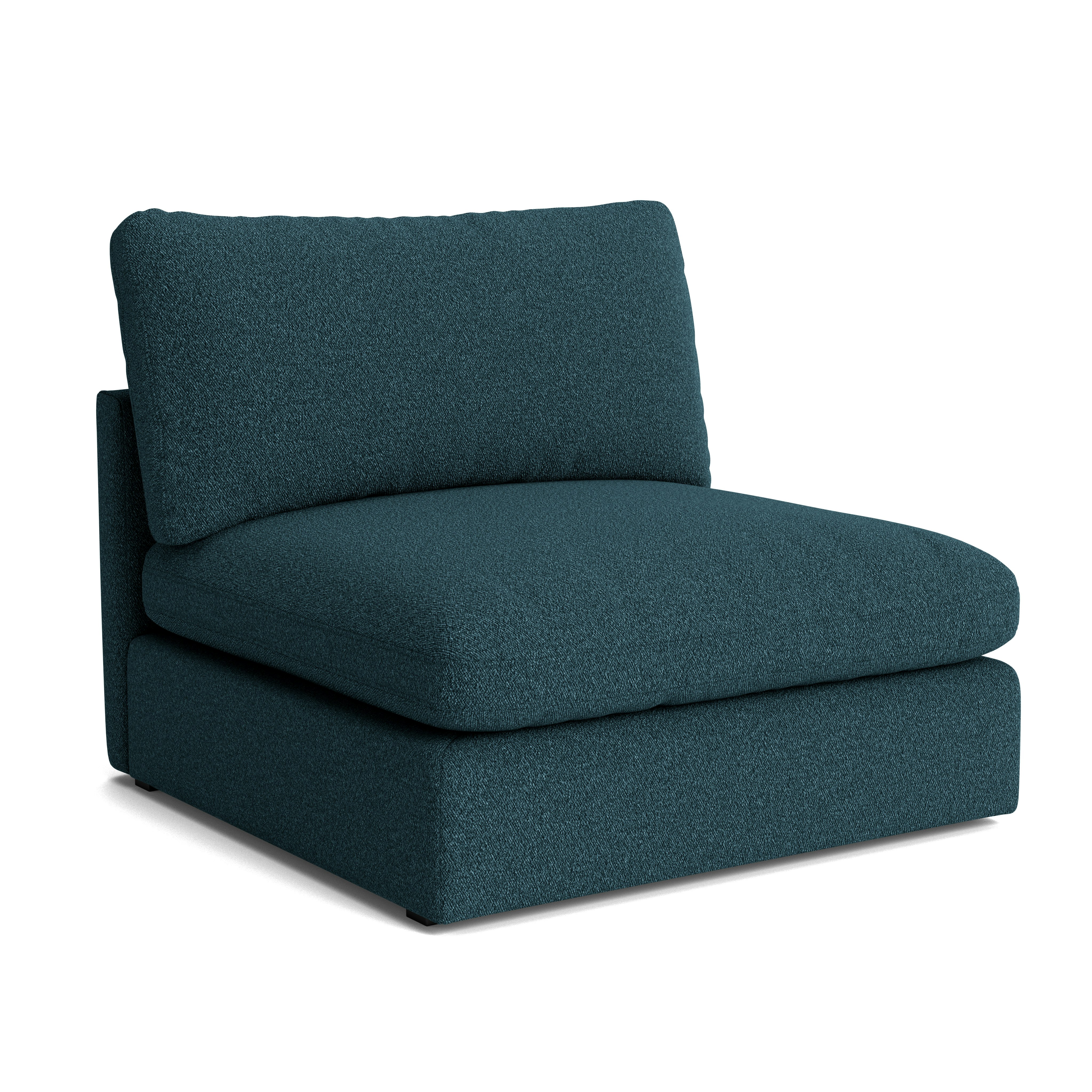Hackney Lounge Compact Single Seater - Flamiber, J4 Petrol Blue