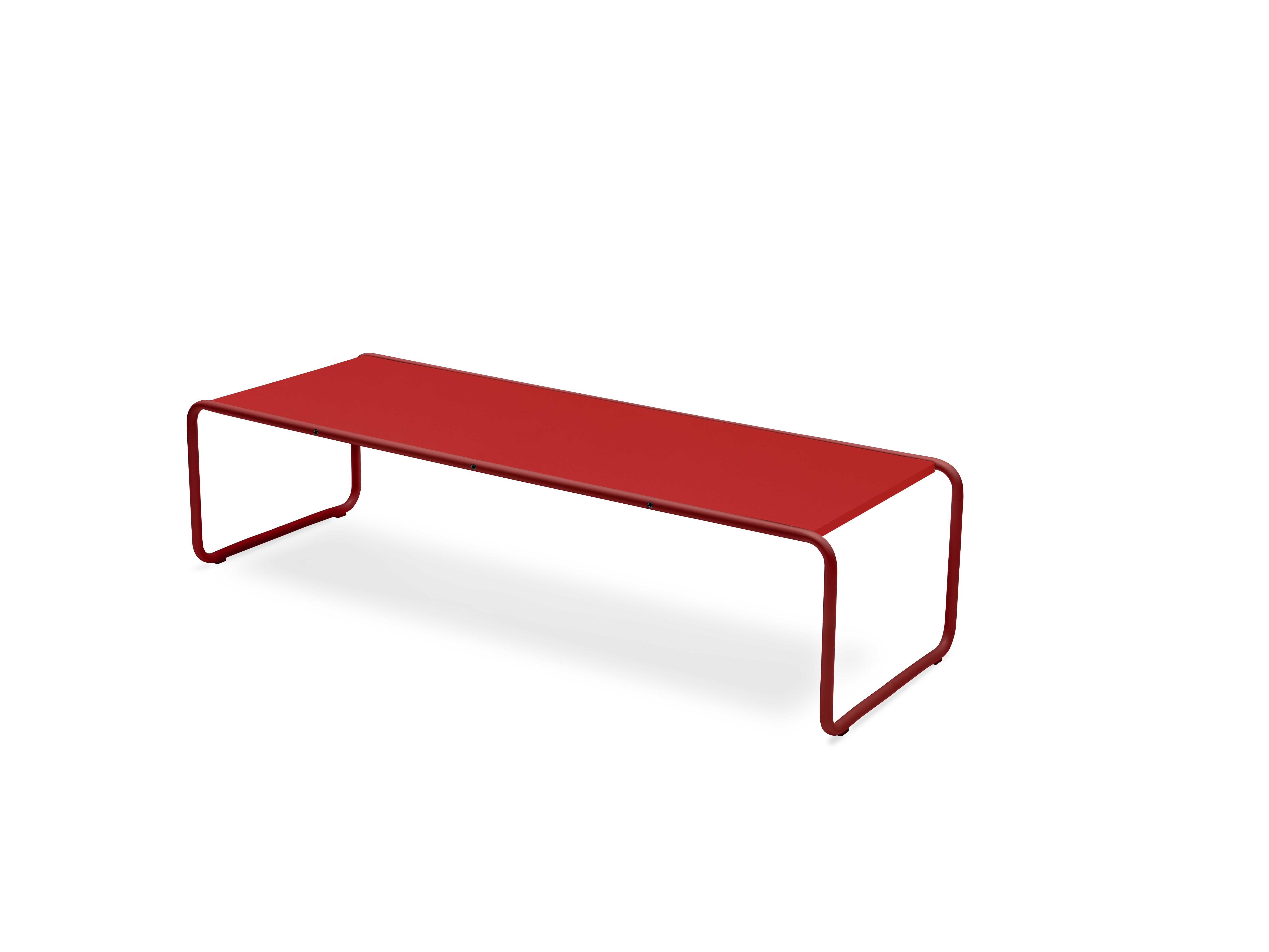 Laccio Table - Large,  Red,  Matte Red