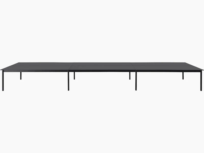 Linear system table config 3 black black Muuto