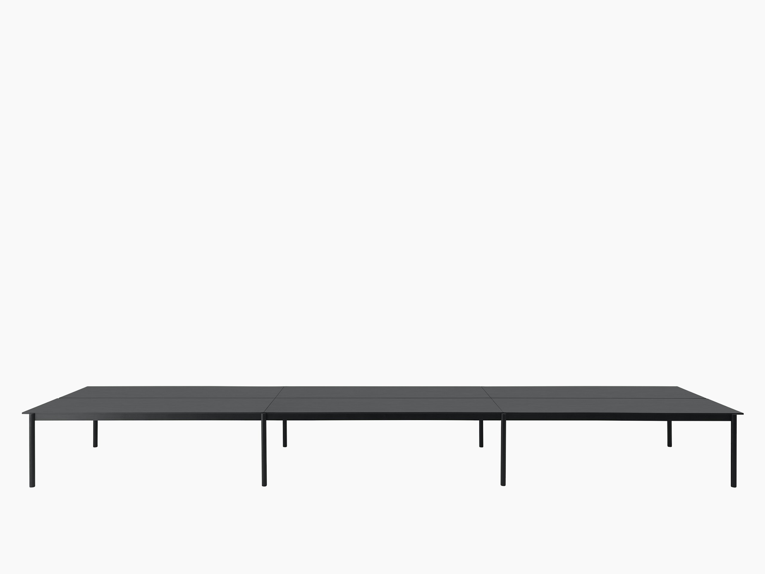 Linear system table config 3 black black Muuto